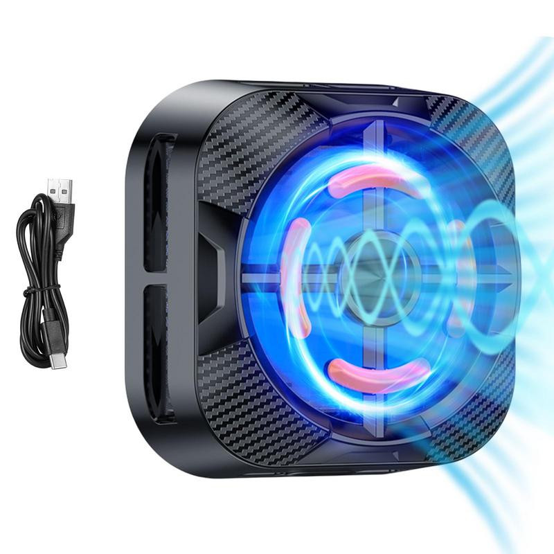 Mágneses mobiltelefon hűtőventilátor, hordozható félvezetős radiátor játékhűtő, nagy teljesítményű mobiltelefon hősugárzó