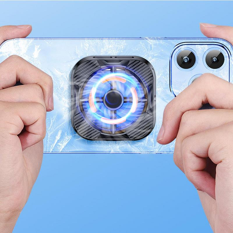 Mágneses mobiltelefon hűtőventilátor, hordozható félvezetős radiátor játékhűtő, nagy teljesítményű mobiltelefon hősugárzó