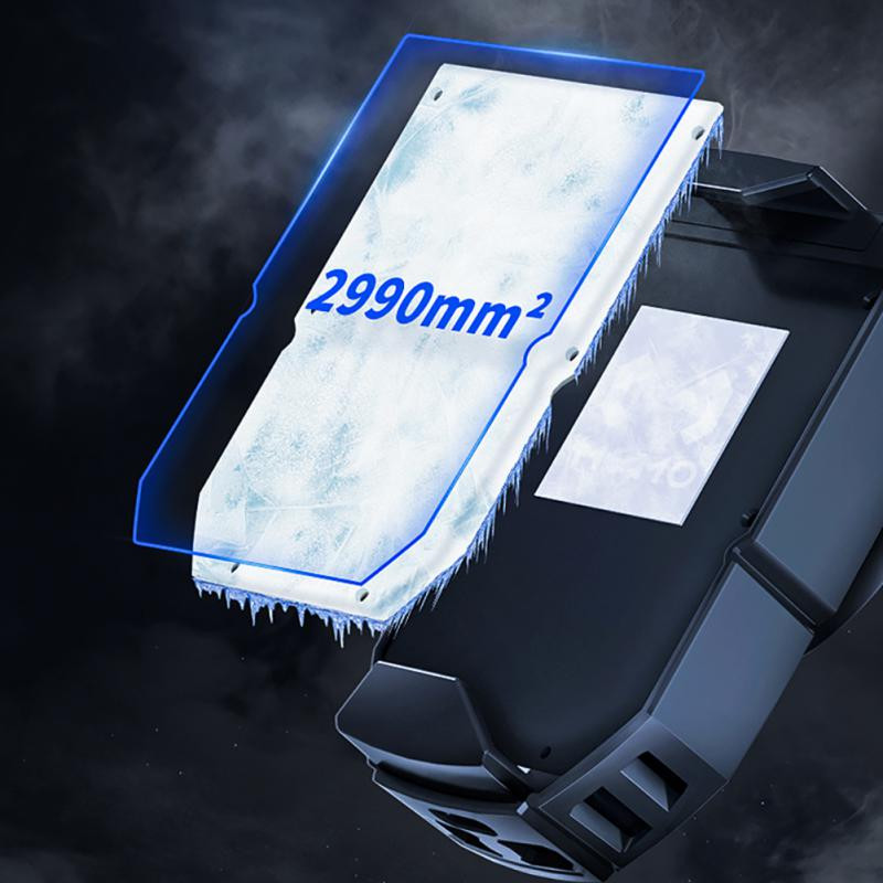 Játék Cooler Mobiltelefon Cool hűtőborda hűtési műtárgy Iphone/Samsung/xiaomi telefonhoz, Hordozható hűtőventilátor