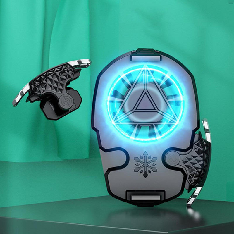 Radiátor Könnyű, egyszerű mini mini telefonhűtő telefon hűtőventilátor-hűtőhöz