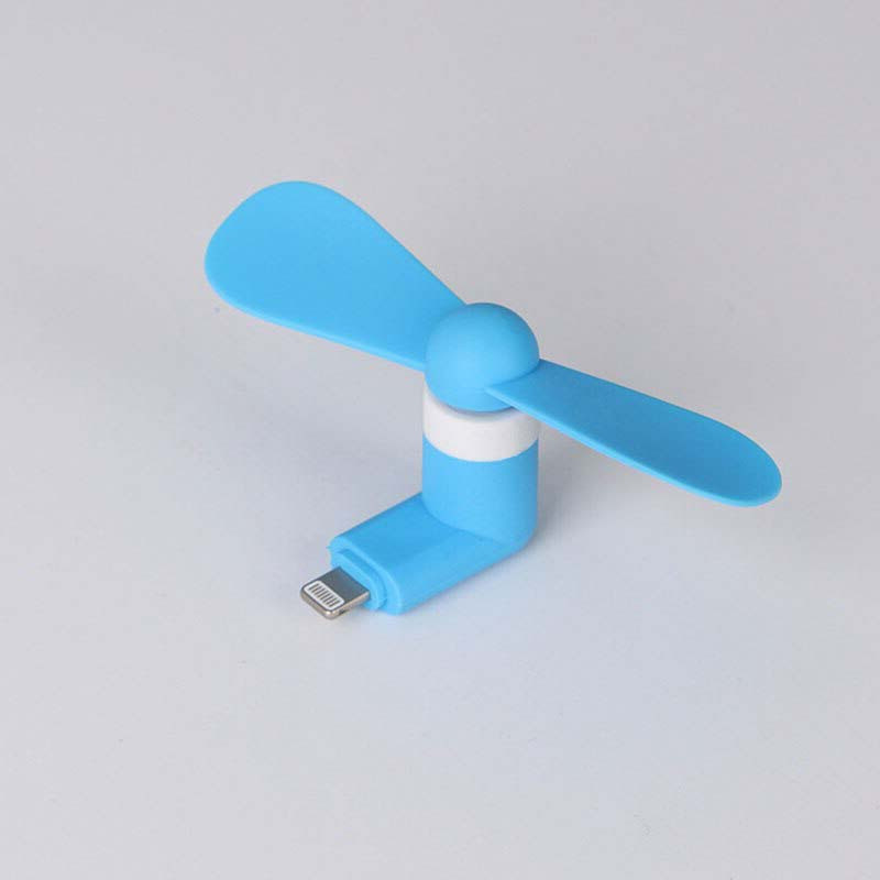 Mini Mobiltelefon Fan Kollégium Sport Kézi Hordozható Kis ventilátor Android Apple Mobiltelefonhoz