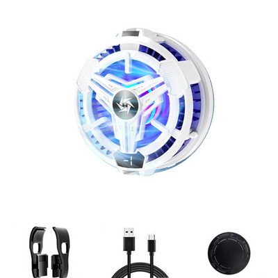 Sistem de răcire cu semiconductor RGB Afișaj digital Radiator Mute-Risipator de căldură