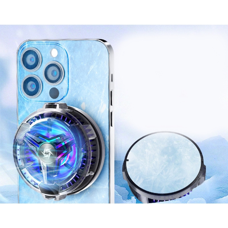 RGB Semiconductor Cooler System Digitális kijelző Radiator Mute-Hűtőborda