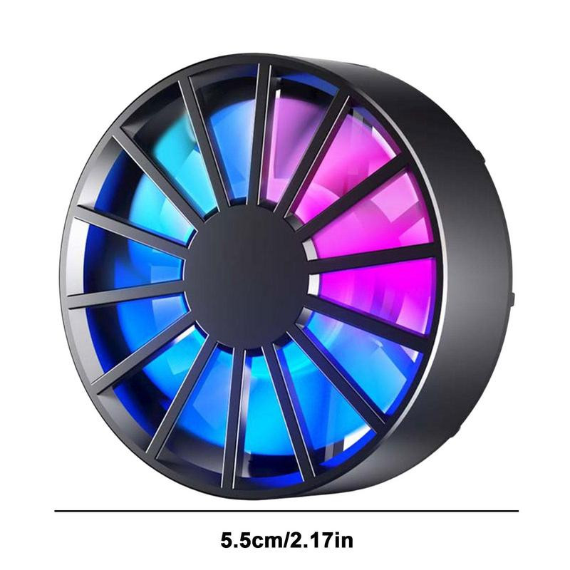 Univerzális mobiltelefon hűtőventilátor, hordozható mini radiátor turbó játékhűtő alacsony zajszintű mobiltelefon hőradiátor PUB G-hez