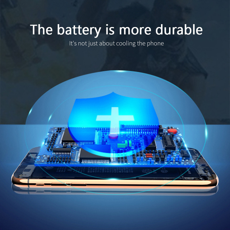 Hűtés Artifact USB töltés Hűtés Hordozható Mini Mobiltelefon Hűtőventilátor Radiátor Játékhűtő Mobiltelefon tartozékok