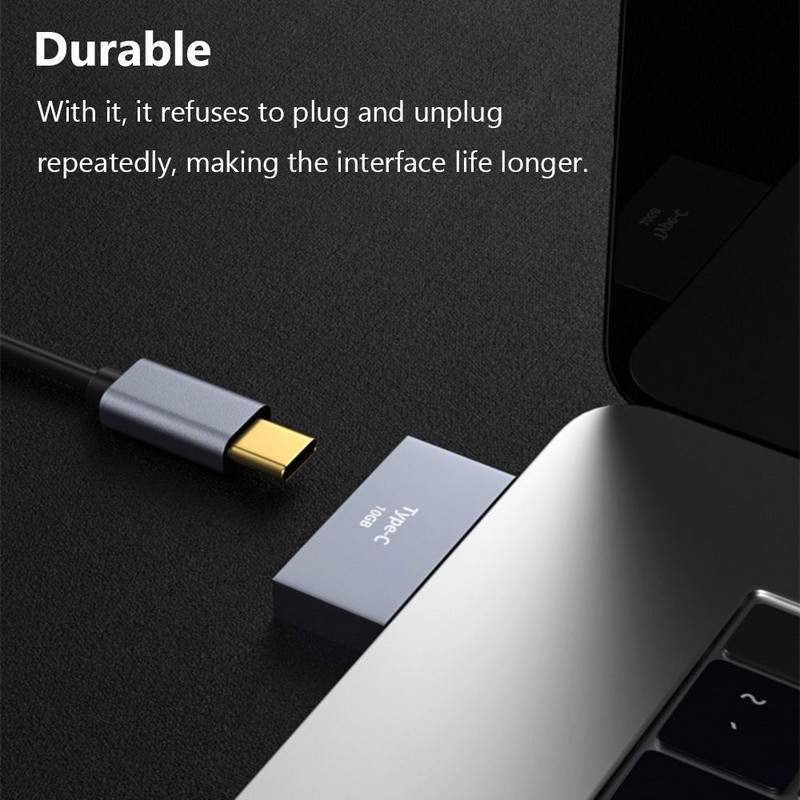 1-2 C típusú elosztó USB C dupla USB C anya laptop mobiltelefon-adapter adatátviteli konverter bővítő csatlakozó