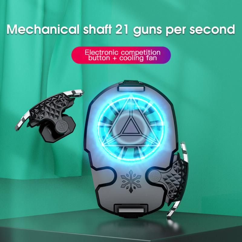 Mobiltelefon hőleadás hűtőventillátor Hátsó Clip Radiátor Telefonjáték Hűtő Mobiltelefon Cool hűtőborda Samsung/Xiaomihoz