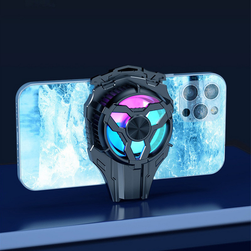 15 W-os okostelefon hűtőventilátor Ultracsendes telefonradiátor Háromoldalas szívású hőelvezetés hűtőcsipesz Irodai tartozékok