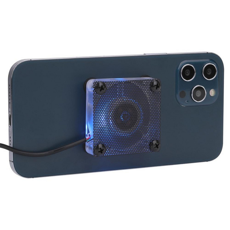 Univerzális mobiltelefon USB játékhűtő rendszer hűtőventilátor Gamepad tartó állvány radiátor Iphone Xiaomi Huawei Samsung telefonhoz