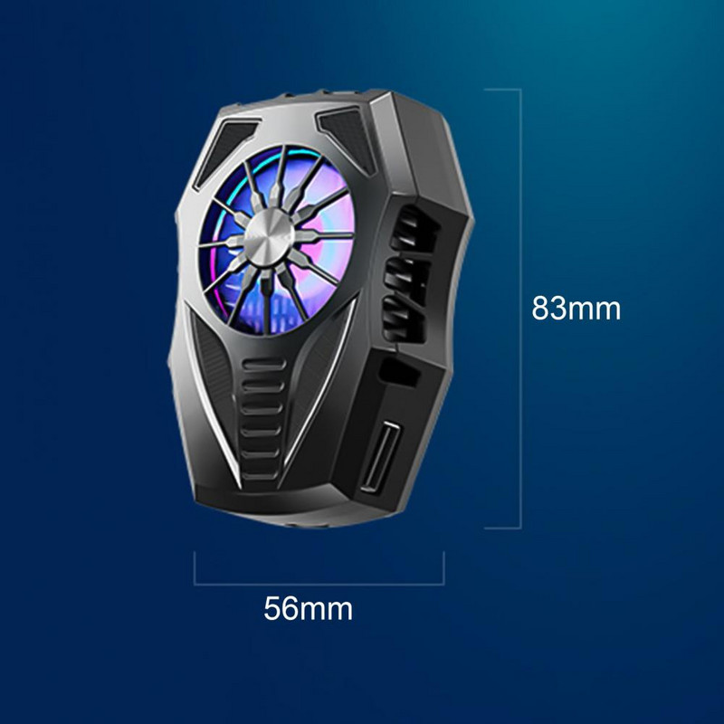 GT06 hűtőventillátor hőleadó félvezető hűtő visszahúzható újratölthető hordozható telefon hűtőborda telefonhoz