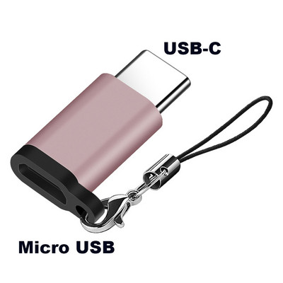 Convertor adaptor cablu tip C mamă la micro USB masculin pentru telefon Xiaomi Redmi Huawei Meizu Samsung Galaxy S7 Microusb Android
