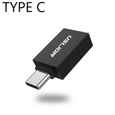 USLION Adaptor USB de tip C la USB OTG Tip C, de tip C, de la bărbat la USB, de cablu, convertoare pentru Macbook Samsung S21 S20 Xiaomi Adaptor USB C