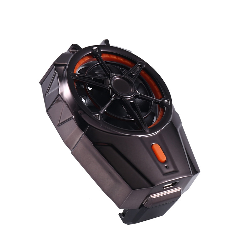 MOOL univerzális mini mobiltelefon hűtőventilátor radiátor turbó hurrikán játék Cool hűtőborda akkumulátor modell