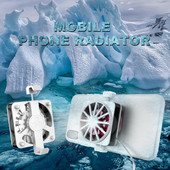 Răcitor portabil universal pentru telefon mobil USB Pad de răcire Ventilator Gamepad Joc joc Shooter Mute Radiator Controler Radiator