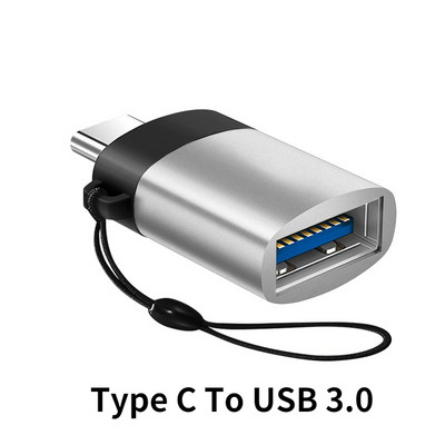 Adaptor magnetic Usb C la tip C Încărcare rapidă tip C la USB OTG Convertor Conector în unghi drept pentru Samsung Xiaomi Huawei MAC