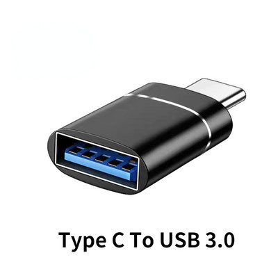 Adaptor magnetic Usb C la tip C Încărcare rapidă tip C la USB OTG Convertor Conector în unghi drept pentru Samsung Xiaomi Huawei MAC