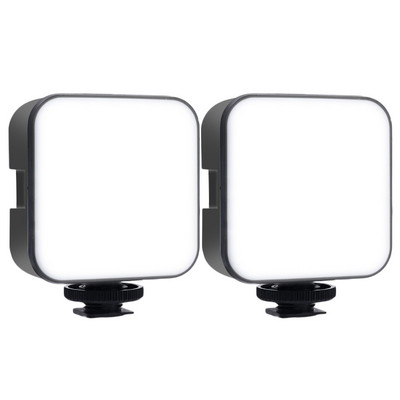 6500K 49LED Video Light Camera Fill Lights Λαμπτήρας 3 Light Mode Φορητός φωτισμός φωτογραφίας για φωτογραφικές μηχανές DJI Sony DSLR Nikon