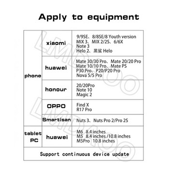 Καλώδιο μετατροπέα ήχου για ακουστικά τύπου C σε 3,5 mm Καλώδιο μετατροπέα ήχου τύπου C σε 3,5 mm για ακουστικά Huawei P20 Pro Mate 30