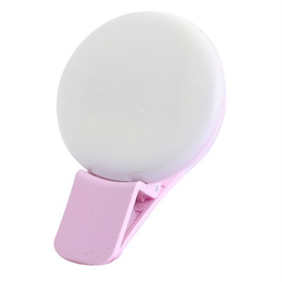 Κινητό τηλέφωνο LED Selfie Ring Light Portable Mini Durable Practical Three Stop Dimming Circle Photography Clip Fill Light