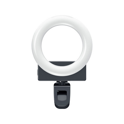 Lumină de umplere a telefonului mobil LED Selfie Ring Light Clip Reîncărcabil 3 moduri de lumină pentru Smartphone iPhone Android Machiaj Vlog