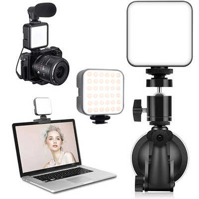 Mini LED Fill Light Mobile Phone Selfie Livestreaming Lamp Portable Laptop Video Photography Photo Studio Makeup Lamp Fill Light