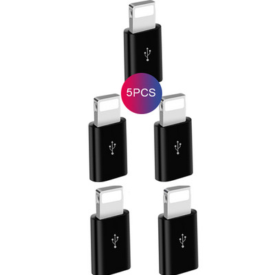 Adaptor Mini OTG Lightning la Micro USB pentru Apple IPhone 14 13 12 11 Pro Max XS MAX XR X 7 8 6 Conector cablu pentru încărcător sincronizare date