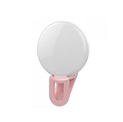 Mini Selfie Ring Light LED Flash Telefon Lentilă Lumină USB Reîncărcabil Clip Telefon mobil Lampă de umplere Femei Selfie Lights
