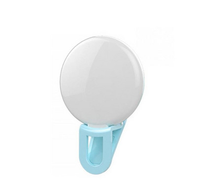 Mini Selfie Ring Light LED Flash Telefon Lentilă Lumină USB Reîncărcabil Clip Telefon mobil Lampă de umplere Femei Selfie Lights