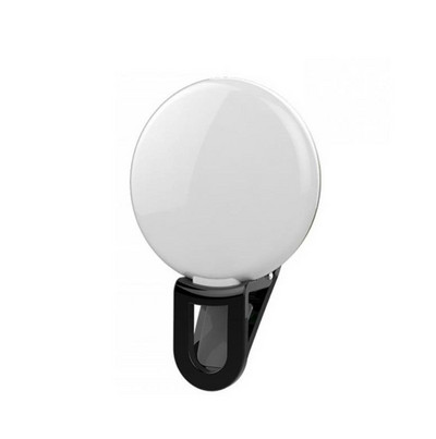 Mini Selfie Ring Light LED Flash Telefon Lentilă Lumină USB Reîncărcabil Clip Telefon mobil Lampă de umplere Femei Selfie Lights