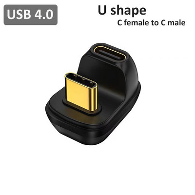 Convertor de încărcare USB4 Adaptor OTG tip C 40 Gbps Transfer de date pentru Thunderbolt 4 / 3 Adaptor USB C 8K@60Hz 100W pentru laptop