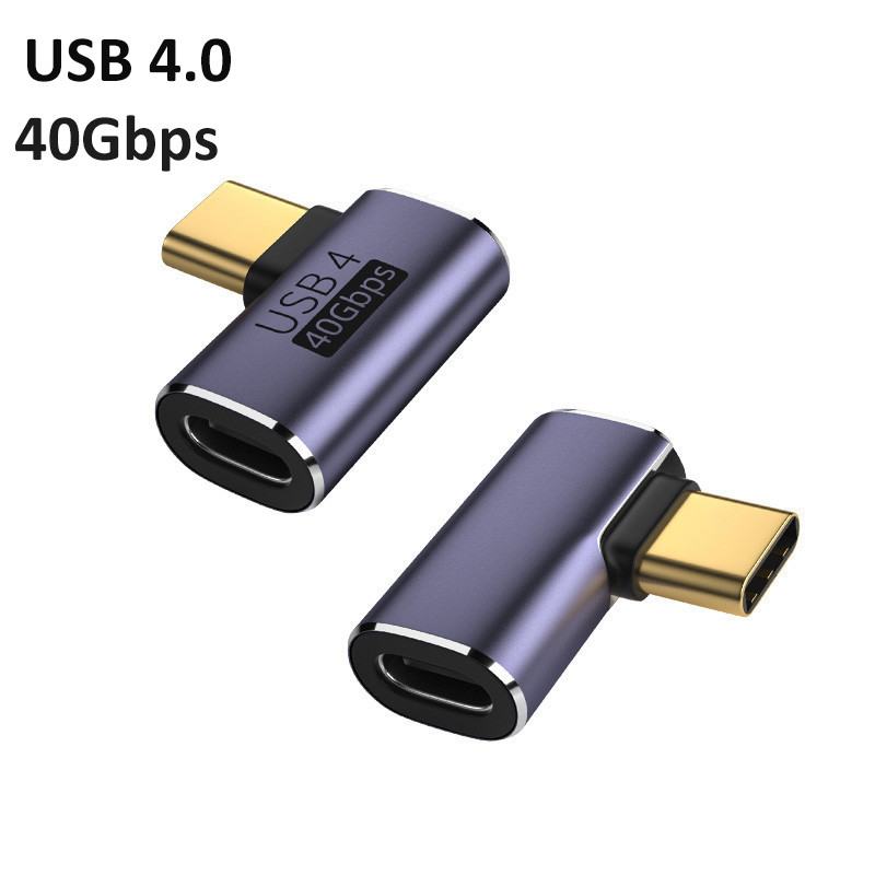 USB4 töltőátalakító OTG Type C adapter 40Gbps adatátvitel Thunderbolt 4/3 USB C adapter 8K@60Hz 100W laptophoz