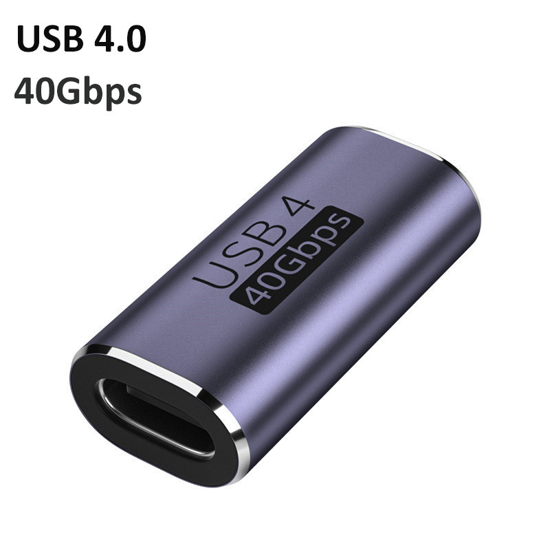 USB4 töltőátalakító OTG Type C adapter 40Gbps adatátvitel Thunderbolt 4/3 USB C adapter 8K@60Hz 100W laptophoz