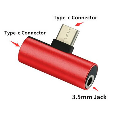 Adaptor dublu tip C pentru Huawei P30 Mate 20 Mate 30 Pro lite Oneplus 7 7t pro USBC 3,5 mm Aux Splitter Tupe c AUX Converter tip c