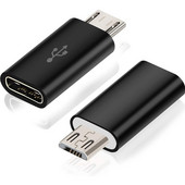 Mini tip C la Micro USB Android Convertor adaptor de încărcare pentru Samsung Xiaomi Huawei Usbc la Microusb V8 Otg Mufă de încărcare de sincronizare
