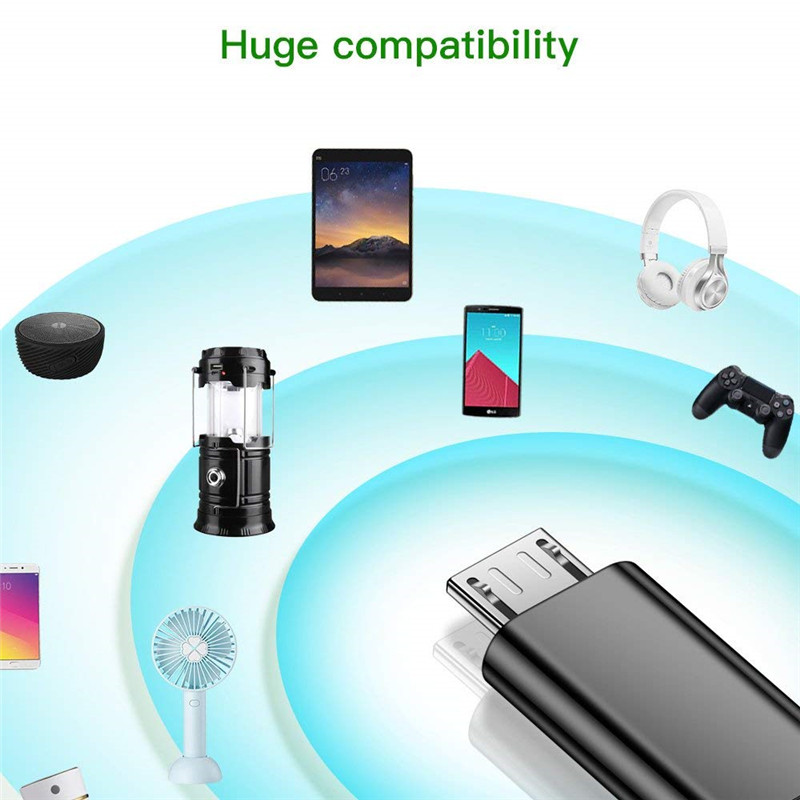Mini Type C - Micro USB Android töltőadapter átalakító Samsung Xiaomi Huawei USB-hez Microusb V8 Otg Sync töltőcsatlakozóhoz