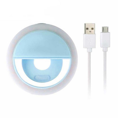 Universal Selfie Light Ring Lamp Clip On Light for Phone Ringlicht Makeup Video Photo Light Rim for Mobile Handy Licht Backlight