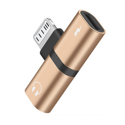 Adaptor 3,5 mm Aux la iPhone Mufă căști USB C la adaptor de iluminare Iluminare la iluminare duală pentru iPhone 13 12 X XS 7 8 11 Plus