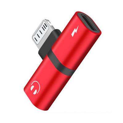 Adaptor 3,5 mm Aux la iPhone Mufă căști USB C la adaptor de iluminare Iluminare la iluminare duală pentru iPhone 13 12 X XS 7 8 11 Plus