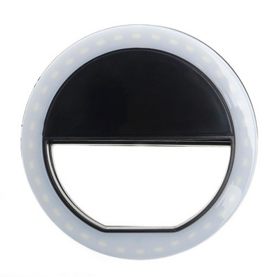 2021 Lampă inel pentru selfie pentru telefon nou bliț automat LED 36 LEDS Mini cameră portabilă Iluminare din spate a telefonului Lumină foto pentru Iphone Samsung Tabletă