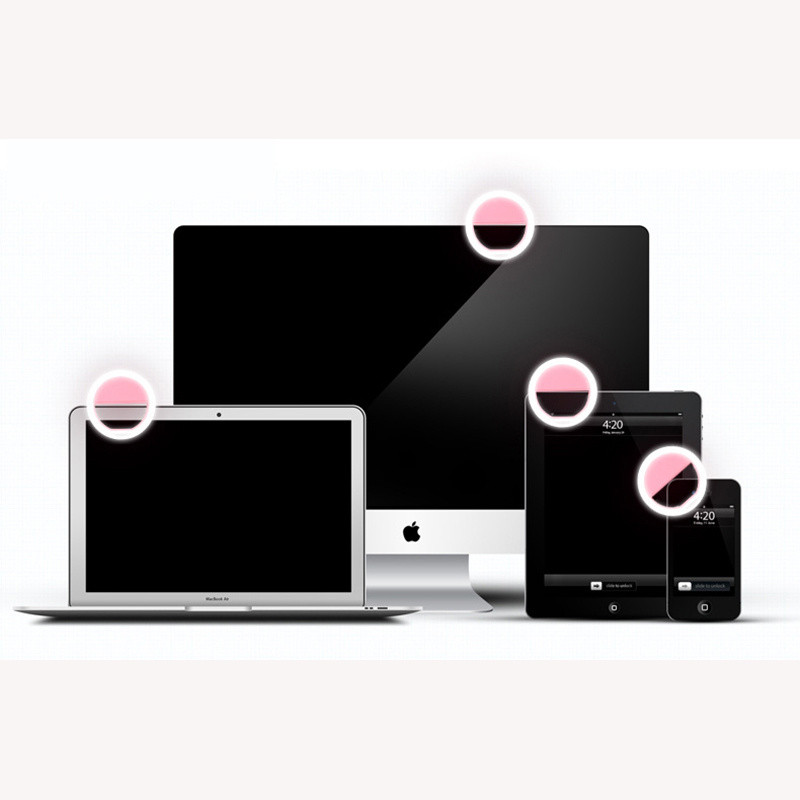 2021 új telefon szelfi gyűrűs lámpa LED automatikus vaku 36LEDS hordozható mini kamerás telefon háttérvilágítású fotólámpa iPhone Samsung táblagéphez