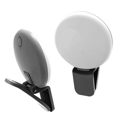 Mini Selfie Light Telefon mobil LED Flasher portabil Selfie Ring Light Clip Selfie Live Fotografia Umplere Lumină suportabilă