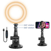 Lumină video 16 cm LED SAU Stand Selfie Ring Lampă de umplere pentru iPad Laptop PC Webcam Live Streaming conferință Ringlight pentru machiaj