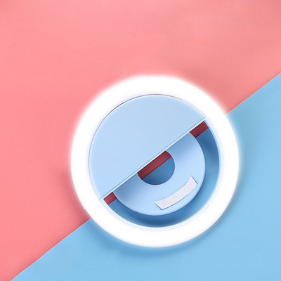 Clip pentru telefon Selfie Led Lampă inel pentru iPhone 14 Samsung Oneplus Xiaomi Huawei Universal Mini Lumină portabilă reîncărcabilă