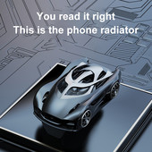 Iluminare RGB Telefon mobil Radiator cu semiconductori Telefon mobil e-sport Radiator de căldură răcoros Ultra Silențios pentru Răcirea jocurilor Iphone/Xiaomi
