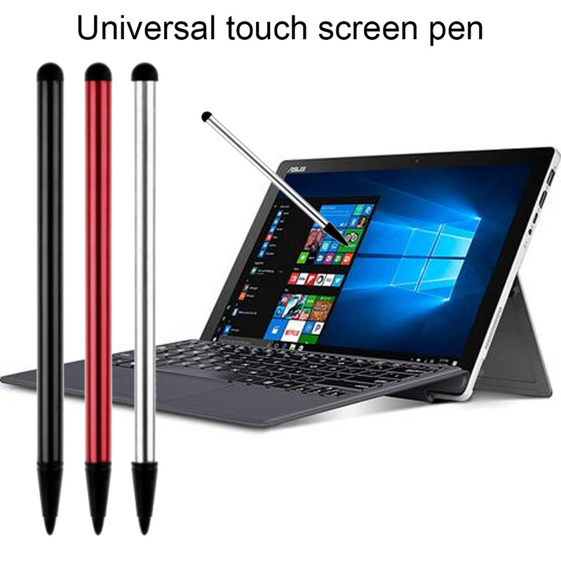 3 DB univerzális, egyszerű, kettős használatú képernyős toll okostelefon Ios Penhez Stylus Lenovo Android Tablet Samsung Xiaomi Capacitance Pen