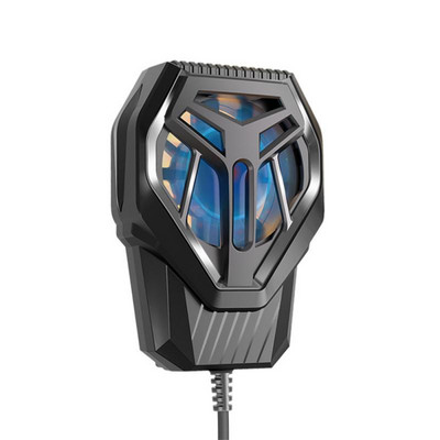 Radiator pentru telefon mobil Vortex Hurricane răcit cu aer Radiator universal cu clemă din spate Turbo Silențios potrivit pentru telefonul mobil de 4,5-6 inci