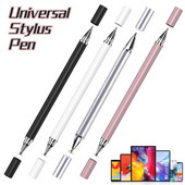 2 az 1-ben Stylus toll mobiltelefonhoz, táblagéphez, kapacitív ceruza, Univerzális érintőképernyős toll Pad Iphone Android Xiaomihoz