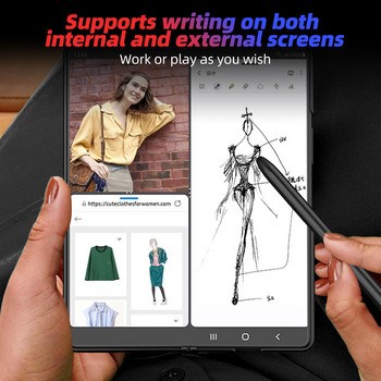 За Samsung Galaxy Z Fold 4 3 2 Stylus Pen 5G Капацитивна писалка S Pen Replacement Touch за екран на таблет Мобилен телефон Молив
