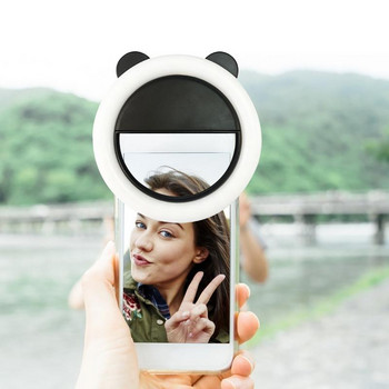 Φωτιστικό δαχτυλίδι για selfie κινητού τηλεφώνου | Επαναφορτιζόμενη φλας LED Φωτιστικό Φωτιστικό Φως ομορφιάς | Αξεσουάρ φωτογραφίας για κινητά