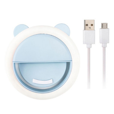 Telefon mobil Selfie Ring Light | Lumină foto bliț LED reîncărcabilă Lumină frumusețe | Accesorii pentru fotografii mobile